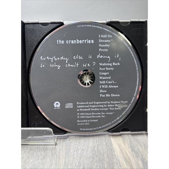 The Cranberries – Everybody Else Is Doing It So Why Can’t We? CD 1993 Alt Rock - Picture 4 of 5